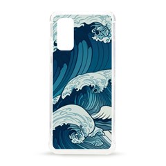 Waves Ocean Sea Pattern Water Tsunami Rough Seas Samsung Galaxy S20 6 2 Inch Tpu Uv Case by Wegoenart
