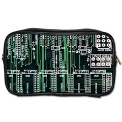 Printed Circuit Board Circuits Toiletries Bag (one Side) by Celenk