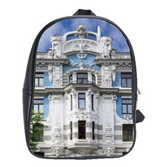 Squad Latvia Architecture School Bag (large) by Celenk