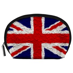 Union Jack Flag National Country Accessory Pouch (large) by Celenk