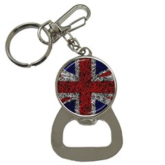 Union Jack Flag Uk Patriotic Bottle Opener Key Chain by Celenk