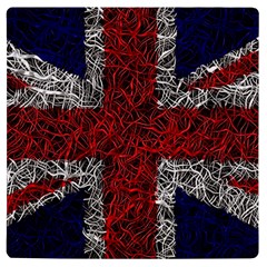 Union Jack Flag Uk Patriotic Uv Print Square Tile Coaster  by Celenk