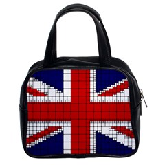 Union Jack Flag Uk Patriotic Classic Handbag (Two Sides)