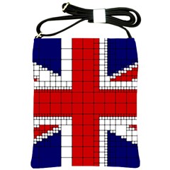 Union Jack Flag Uk Patriotic Shoulder Sling Bag by Celenk