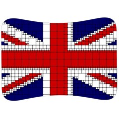 Union Jack Flag Uk Patriotic Velour Seat Head Rest Cushion