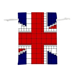 Union Jack Flag Uk Patriotic Lightweight Drawstring Pouch (M)