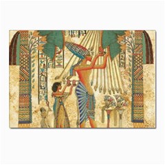 Egyptian Man Sun God Ra Amun Postcards 5  X 7  (pkg Of 10) by Celenk