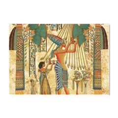 Egyptian Man Sun God Ra Amun Crystal Sticker (a4)