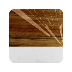 Graphic Design Computer Graphics Marble Wood Coaster (square)