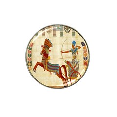 Egyptian Tutunkhamun Pharaoh Design Hat Clip Ball Marker (4 Pack) by Celenk