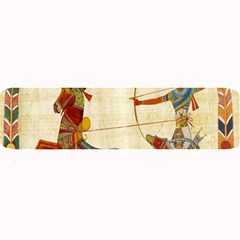 Egyptian Tutunkhamun Pharaoh Design Large Bar Mat by Celenk