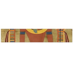 Egyptian Tutunkhamun Pharaoh Design Large Premium Plush Fleece Scarf  by Celenk