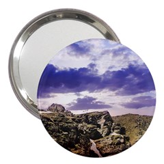 Mountain Snow Landscape Winter 3  Handbag Mirrors by Celenk