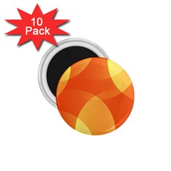 Abstract Orange Yellow Red Color 1 75  Magnets (10 Pack)  by Celenk