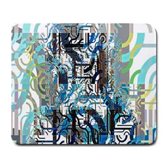 Abstract Acrylic Color Texture Watercolor Creative Large Mousepad by Uceng