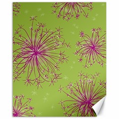 Dandelion Flower Background Nature Flora Drawing Canvas 16  X 20 