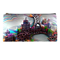 Abstract Art Psychedelic Art Experimental Pencil Case