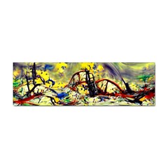 Abstract Arts Psychedelic Art Experimental Sticker Bumper (10 Pack)