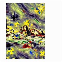 Abstract Arts Psychedelic Art Experimental Small Garden Flag (two Sides)