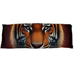 Tiger Animal Feline Predator Portrait Carnivorous Body Pillow Case (dakimakura) by Uceng