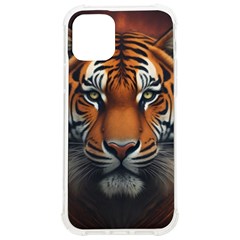 Tiger Animal Feline Predator Portrait Carnivorous iPhone 12/12 Pro TPU UV Print Case