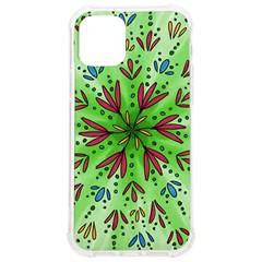 Flower Mandala Art Drawing Spring Background Iphone 12/12 Pro Tpu Uv Print Case by Uceng