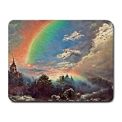 Abstract Art Psychedelic Arts Experimental Small Mousepad by Uceng