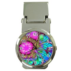 Abstract Art Psychedelic Experimental Money Clip Watches by Uceng