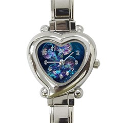 Fantasy People Mysticism Composing Fairytale Art 3 Heart Italian Charm Watch by Uceng