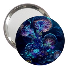 Fantasy People Mysticism Composing Fairytale Art 3 3  Handbag Mirrors by Uceng