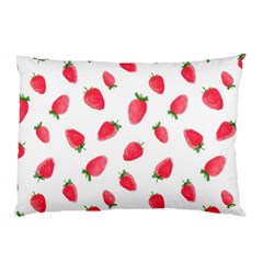 Strawberry Pillow Case (two Sides) by SychEva