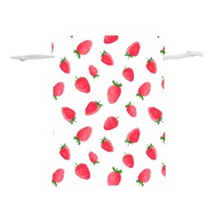 Strawberry Lightweight Drawstring Pouch (m) by SychEva