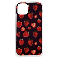 Watercolor Strawberry Iphone 12/12 Pro Tpu Uv Print Case by SychEva