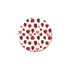 Strawberry Watercolor Golf Ball Marker (10 Pack) by SychEva