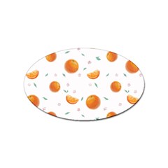 Oranges Sticker (oval) by SychEva