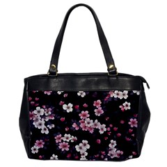 Sakura Flower Flowers Floral Flora Nature Oversize Office Handbag by Jancukart