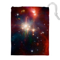 Astrology Astronomical Cluster Galaxy Nebula Drawstring Pouch (4xl)