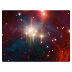 Astrology Astronomical Cluster Galaxy Nebula Premium Plush Fleece Blanket (extra Small) by danenraven