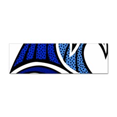 Print Water Waves Sticker Bumper (100 Pack)