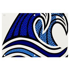 Print Water Waves Banner And Sign 6  X 4  by Wegoenart