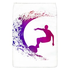 Wave Surfer Surfing Sport Athlete Water Sea Removable Flap Cover (s) by Wegoenart