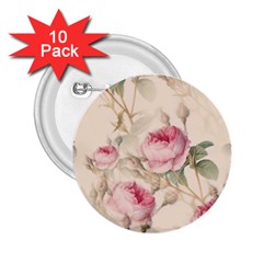 Roses-58 2 25  Buttons (10 Pack)  by nateshop