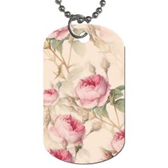 Roses-58 Dog Tag (one Side) by nateshop