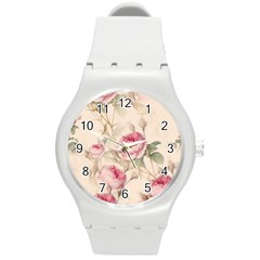 Roses-58 Round Plastic Sport Watch (m) by nateshop