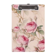 Roses-58 A5 Acrylic Clipboard by nateshop