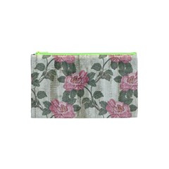 Roses-pink-elegan Cosmetic Bag (xs) by nateshop