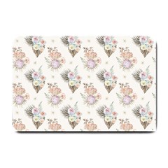 Roses-white Small Doormat by nateshop