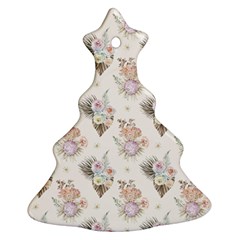 Roses-white Ornament (christmas Tree) 