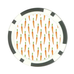 Carrot Poker Chip Card Guard by SychEva