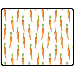 Carrot Fleece Blanket (medium) by SychEva